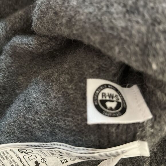 ALL SAINTS Wool Blend Grey Turtle neck Sweater, Size Medium, NWOT - Display item - Picture 11 of 12